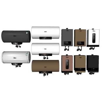 电热水器家电SU模型 SU模型下载