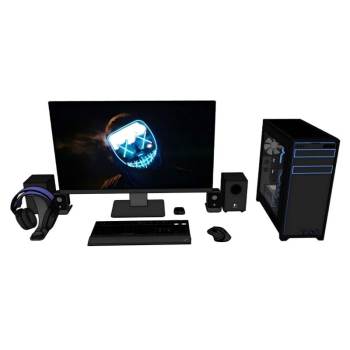 电竞电脑主机和音箱键盘家电SU模型 SU模型下载