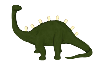 [动物]卡通剑龙恐龙 草图大师模型