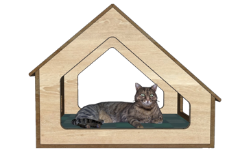 [动物]宠物猫舍 草图大师SU模型