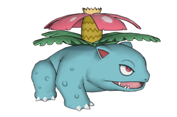 [动物]卡通宠物小精灵妙蛙花 SU模型资源 SU模型免费下载 - 草图大师模型库