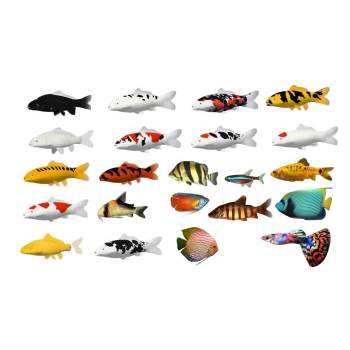 观赏鱼金鱼动物SU模型 SU模型下载