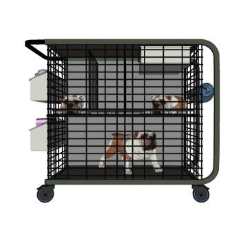 宠物狗笼动物SU模型 SU模型下载