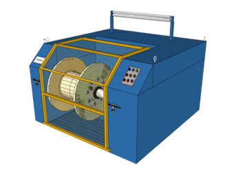 [机械]工业绕线机卷线机 免费库 SketchUp模型截图 3D设计素材预览