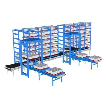 自动化仓储物流分拣系统机械SU模型 SU模型下载