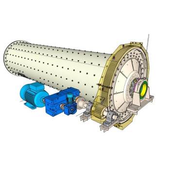 溢流型球磨机机械SU模型 SU模型下载