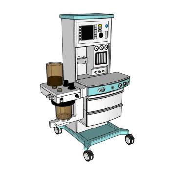 麻醉机医疗设备机械SU模型 - SU模型免费下载_sketchup模型