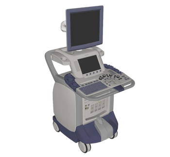 [机械]医疗设备彩超机 sketchup模型下载 SketchUp模型截图 3D设计素材预览