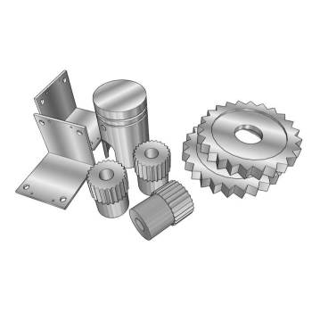 金属齿轮机械SU模型 SU模型下载