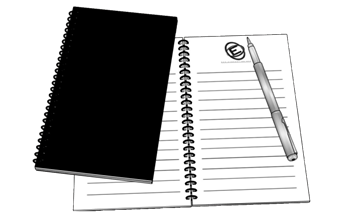 [办公]记事本笔记本 草图大师模型素材