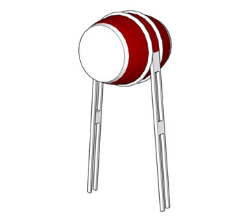 [装饰]日本太鼓 su模型素材