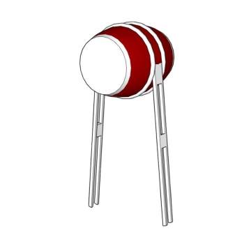 日本太鼓装饰SU模型 SU模型下载