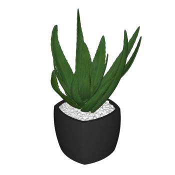 芦荟花盆植物SU模型 SU模型下载