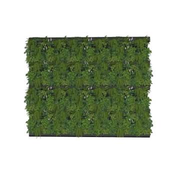 垂直绿化植物SU模型 SU模型下载