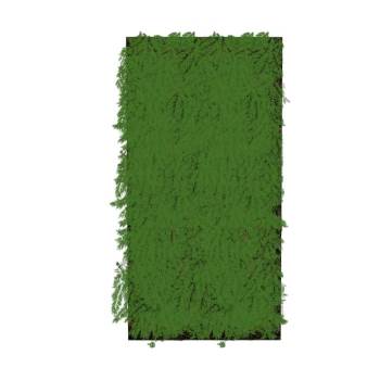 绿植墙垂直绿化植物SU模型 SU模型下载