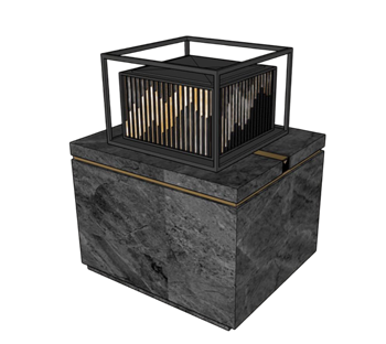 [景观]中式景观灯 SU模型库