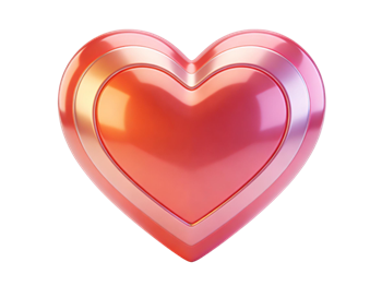 矢量图:爱心C4D素材 设计元素PNG免抠图，透明背景素材