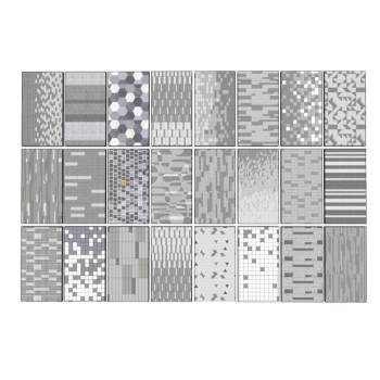 铺装地砖景观SU模型 SU模型下载