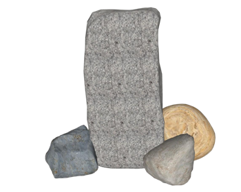 [景观]风景石刻字石 SU免费素材库