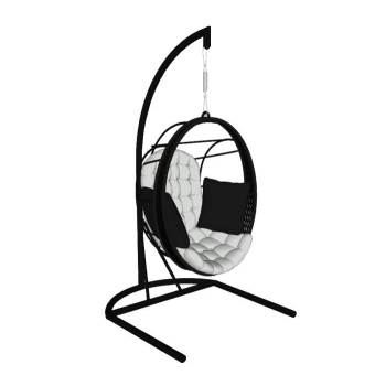 现代蛋形吊椅椅子SU模型 SU模型下载