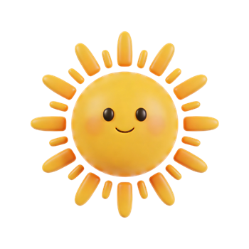 矢量图:卡通太阳c4d元素