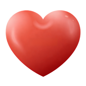 矢量图:爱心形状C4D元素