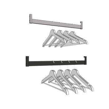 衣柜里的衣架五金件装饰SU模型 SU模型下载