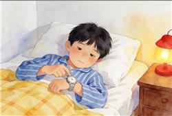 水彩画:有一种焦虑叫“手表说我没睡好”