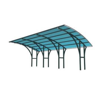 挡雨棚停车棚 SU模型下载