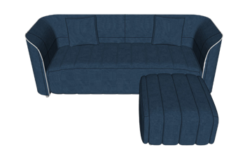 [沙发]泡芙沙发 SU模型素材库免费