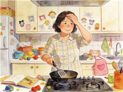 水彩画:全网最听劝妈妈走红