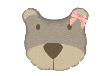 [装饰]小熊蝴蝶结抱枕 skp素材百度云下载