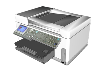 [办公]办公打印机 SU组件库