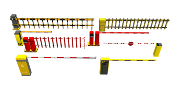 [交通]收费杆道闸机 sketchup组件 SketchUp模型截图 3D设计素材预览