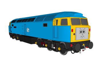 [交通]托马斯卡通小火车 草图大师SU模型