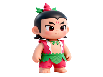 矢量图:葫芦娃卡通人物c4d元素