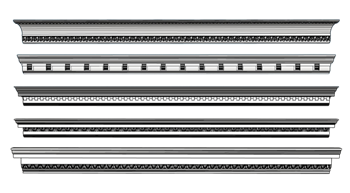 [装饰]石膏线 草图大师模型