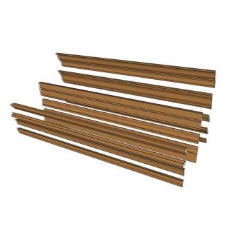 地脚线石膏线装饰SU模型 SU模型下载