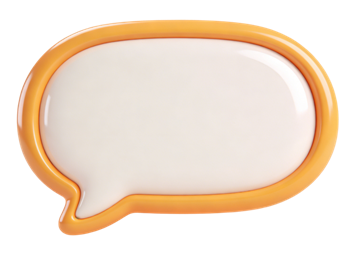 矢量图:可爱气泡框文本框C4D元素