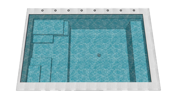 [体育]私人游泳池 草图大师模型