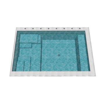 私人游泳池体育SU模型 SU模型下载