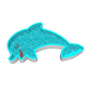 海豚儿童游泳池体育SU模型 SU模型下载