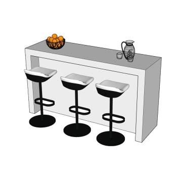 家庭吧台柜吧台椅bar柜子SU模型 SU模型下载