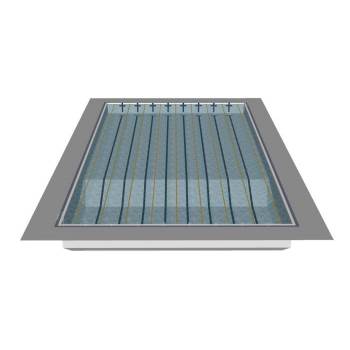 多人组游泳池体育SU模型 SU模型下载