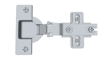 [其他]柜门五金件铰链 SU模型素材网站