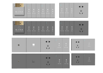 [其他]宾馆酒店开关插座取电卡 草图大师模型