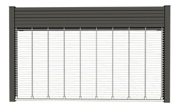 [门窗]商铺卷帘门 素材免费 SketchUp模型截图 3D设计素材预览