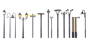 [灯具]景观路灯 SU组件库