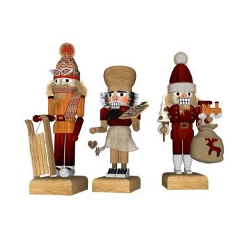 圣诞胡桃夹子手办装饰SU模型 SU模型下载