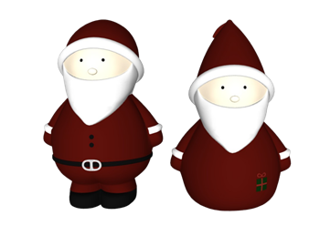 [装饰]圣诞老人手办摆件 免费SU模型